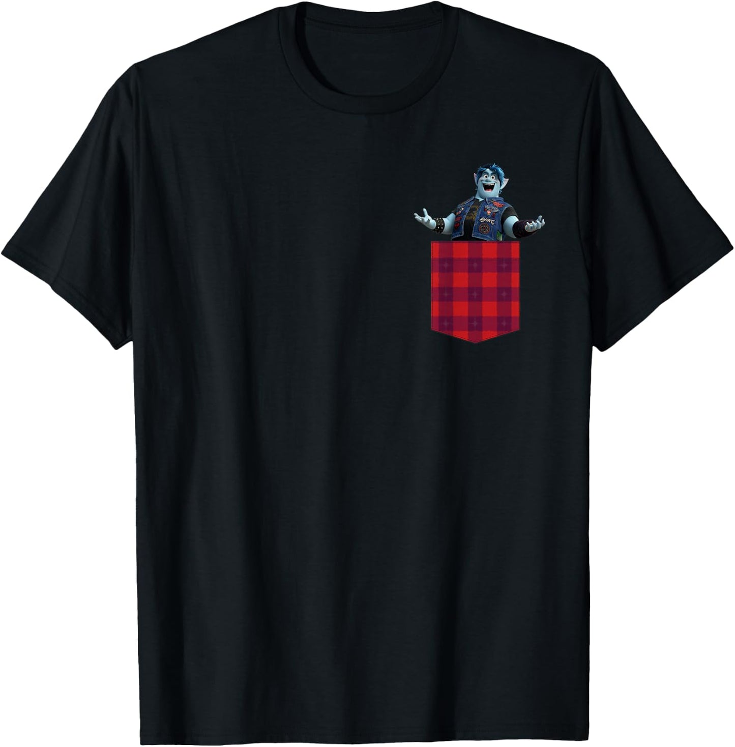Disney and Pixar's Onward Barley in your Pocket T-Shirt - T-Shirt | Black