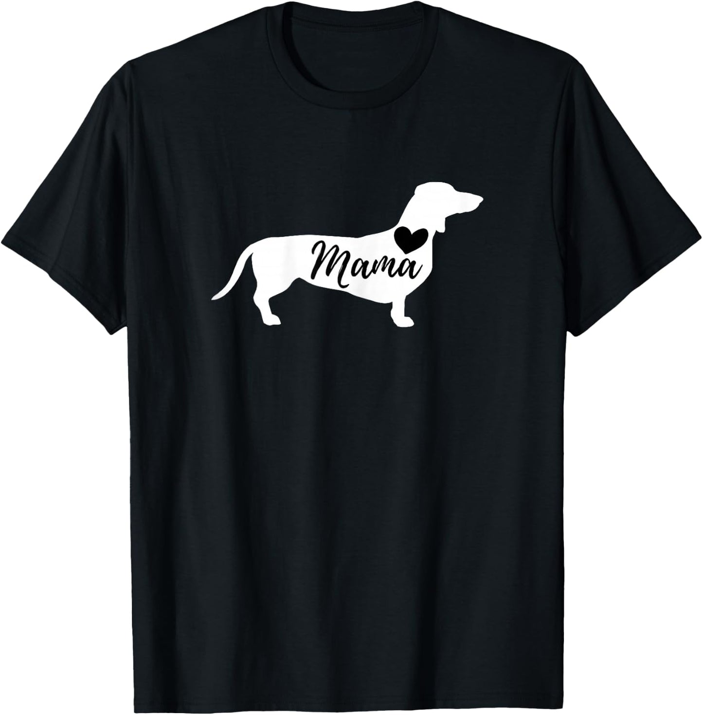 Dachshund Mama - Wiener Dog Badger Dog Sausage Dog Kids T-Shirt - T-Shirt | Black