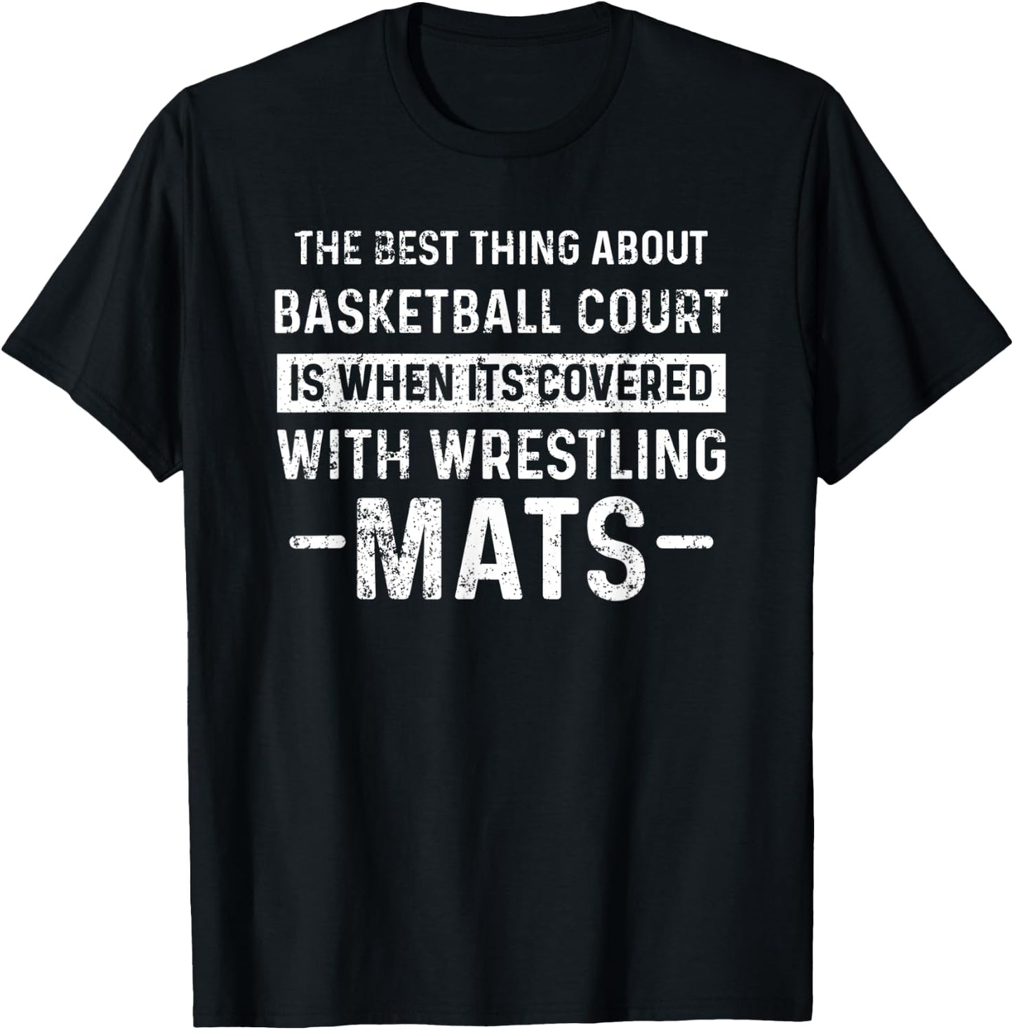 Wrestling Wrestler Wrestle Vintage T-Shirt - T-Shirt | Black