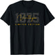 50th Birthday Vintage 50 Year Old Est 1975 LimitedEdition T-Shirt - T-Shirt | Black