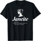 Janeite Definition for Jane Austen Fans T-Shirt - T-Shirt | Black