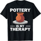 Funny Pottery Gift Women Pottery Artist Cool Potter T-Shirt - T-Shirt | Black