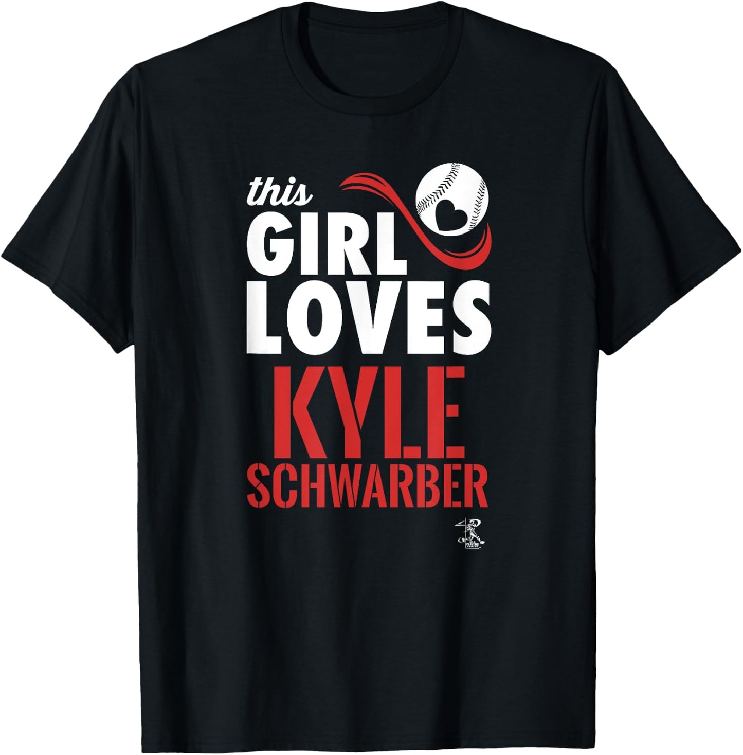 Kyle Schwarber This Girl Loves Gameday T-Shirt - T-Shirt | Black
