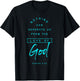 Romans 8 39 From the Love of God Bible Verse Quote Religious T-Shirt - T-Shirt | Black