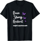 Brave Strong Hodgkin's Lymphoma Survivor Cancer Warrior T-Shirt - T-Shirt | Black