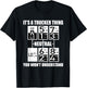 Truck Driver Gear Shift Gift Semi Big Rig Trucking Trailer T-Shirt - T-Shirt | Black