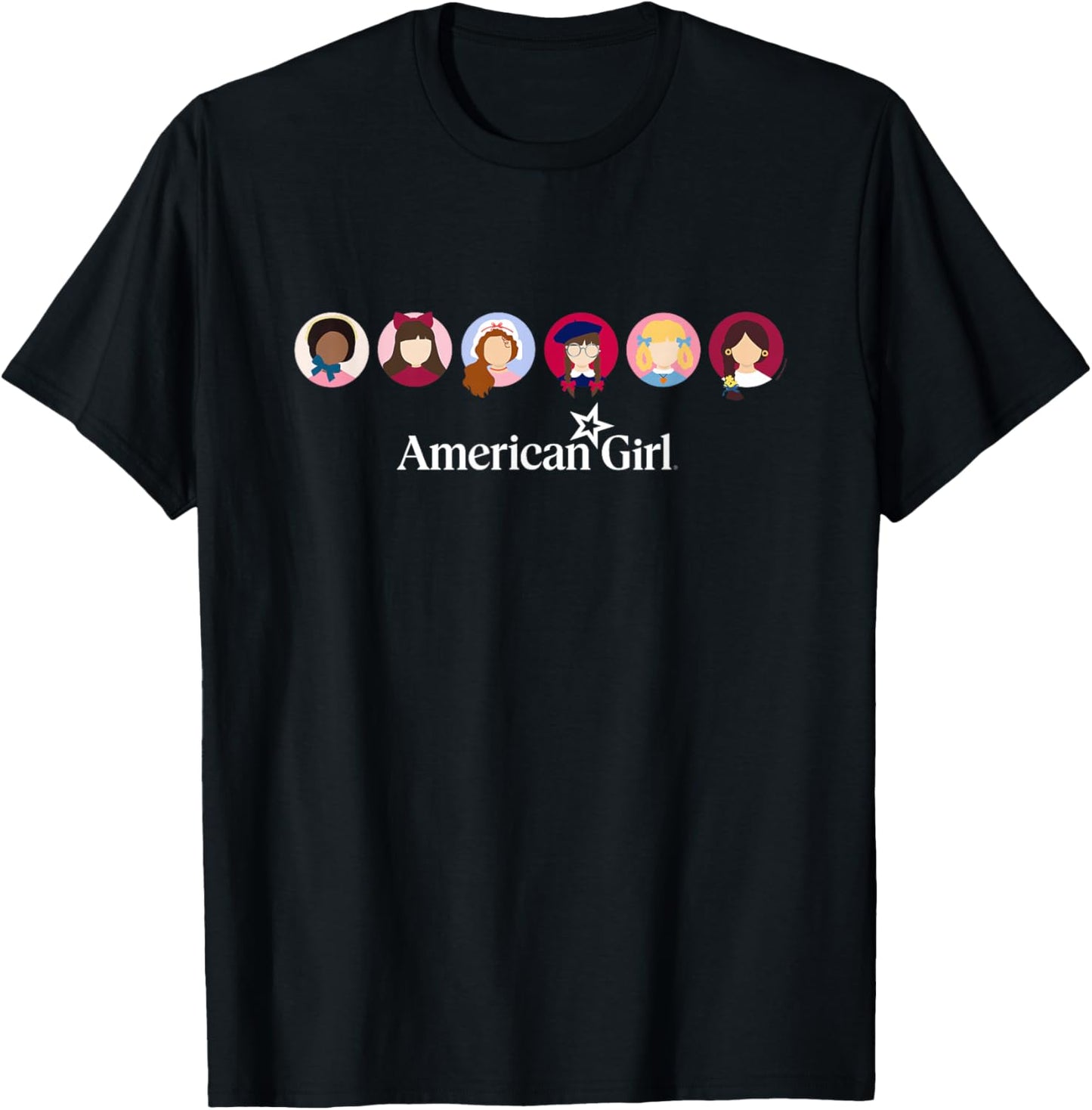 American Girl - Historical Icons T-Shirt - T-Shirt | Black