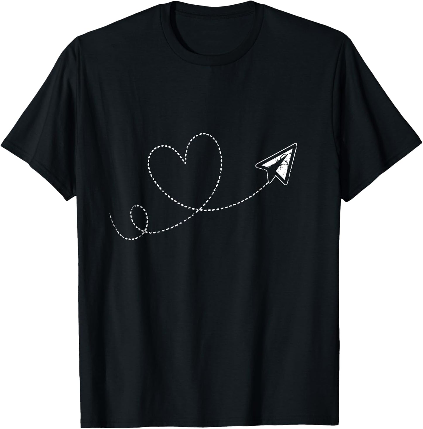 Paper aircraft paper T-Shirt - T-Shirt | Black