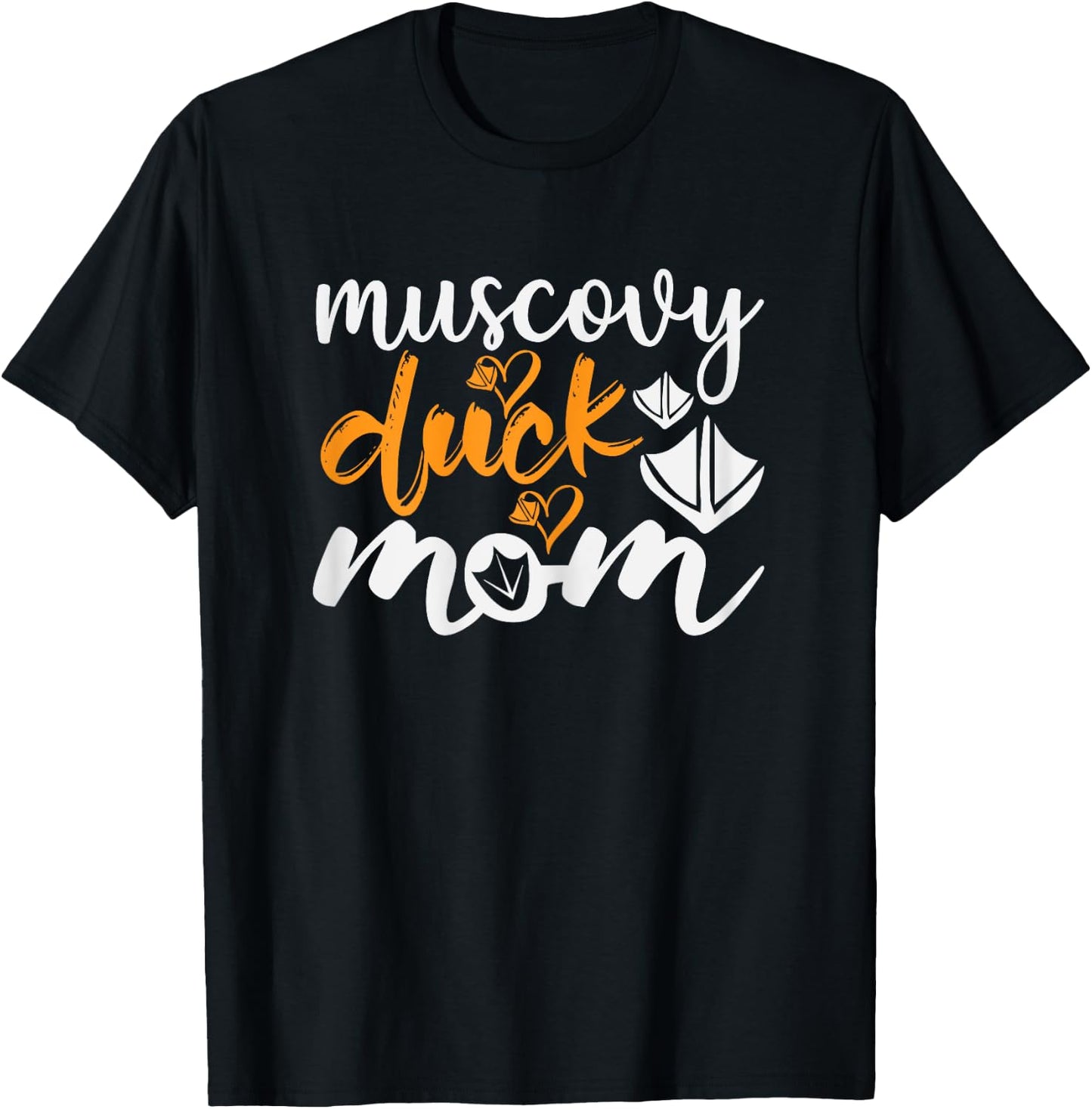Muscovy Duck Mom - Funny Muscovy Duck Lover T-Shirt - T-Shirt | Black