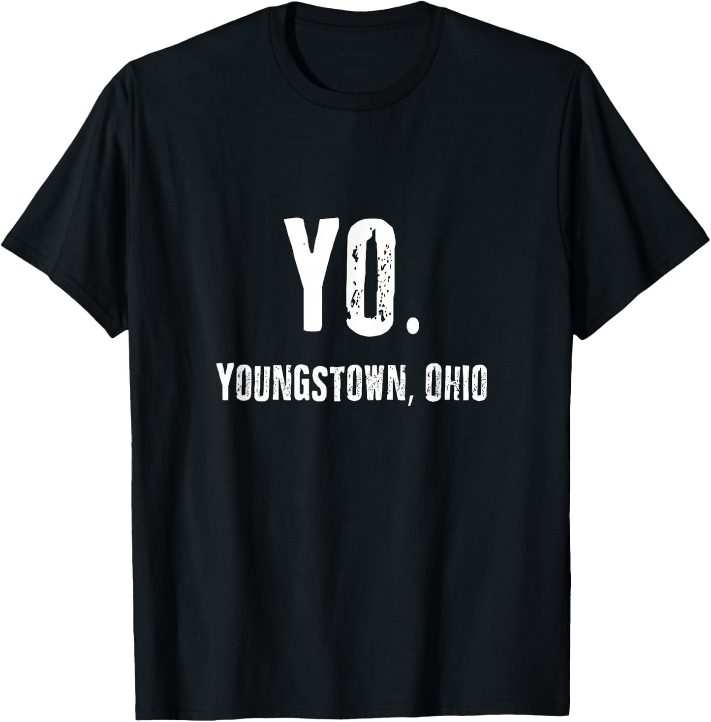 YO. Youngstown, Ohio. Midwest City T-Shirt - T-Shirt | Black