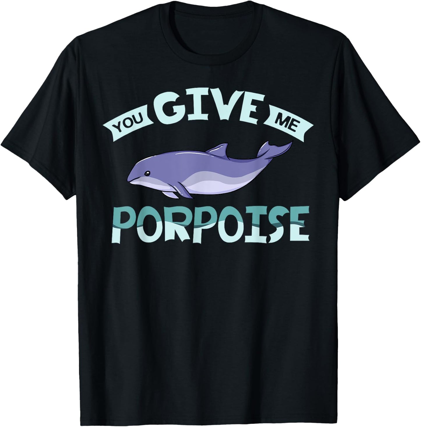 Vaquita Porpoise Dolphin Marine Biologist T-Shirt - T-Shirt | Black