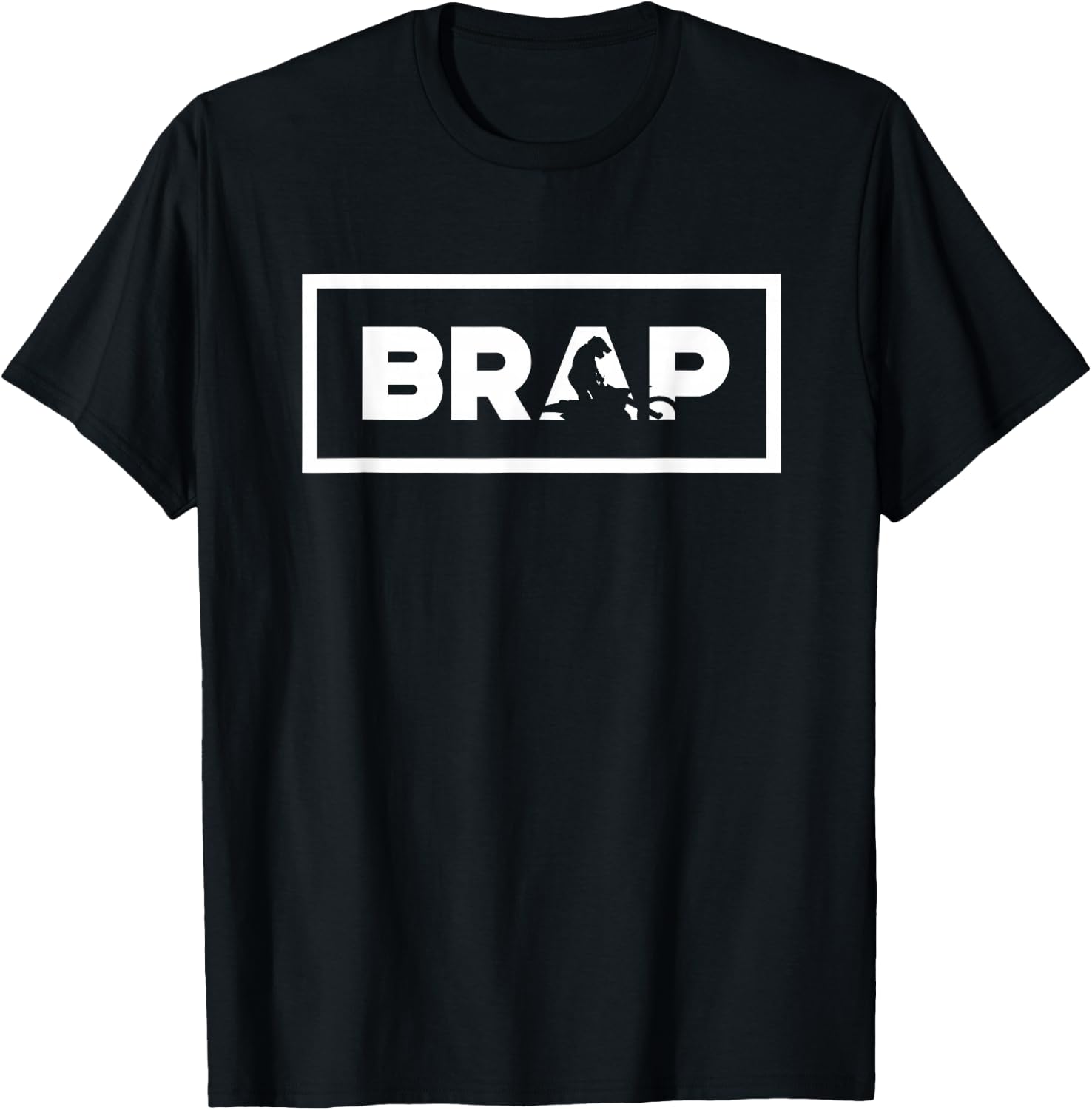 Brap Dirt Bike Motocross T-Shirt - T-Shirt | Black
