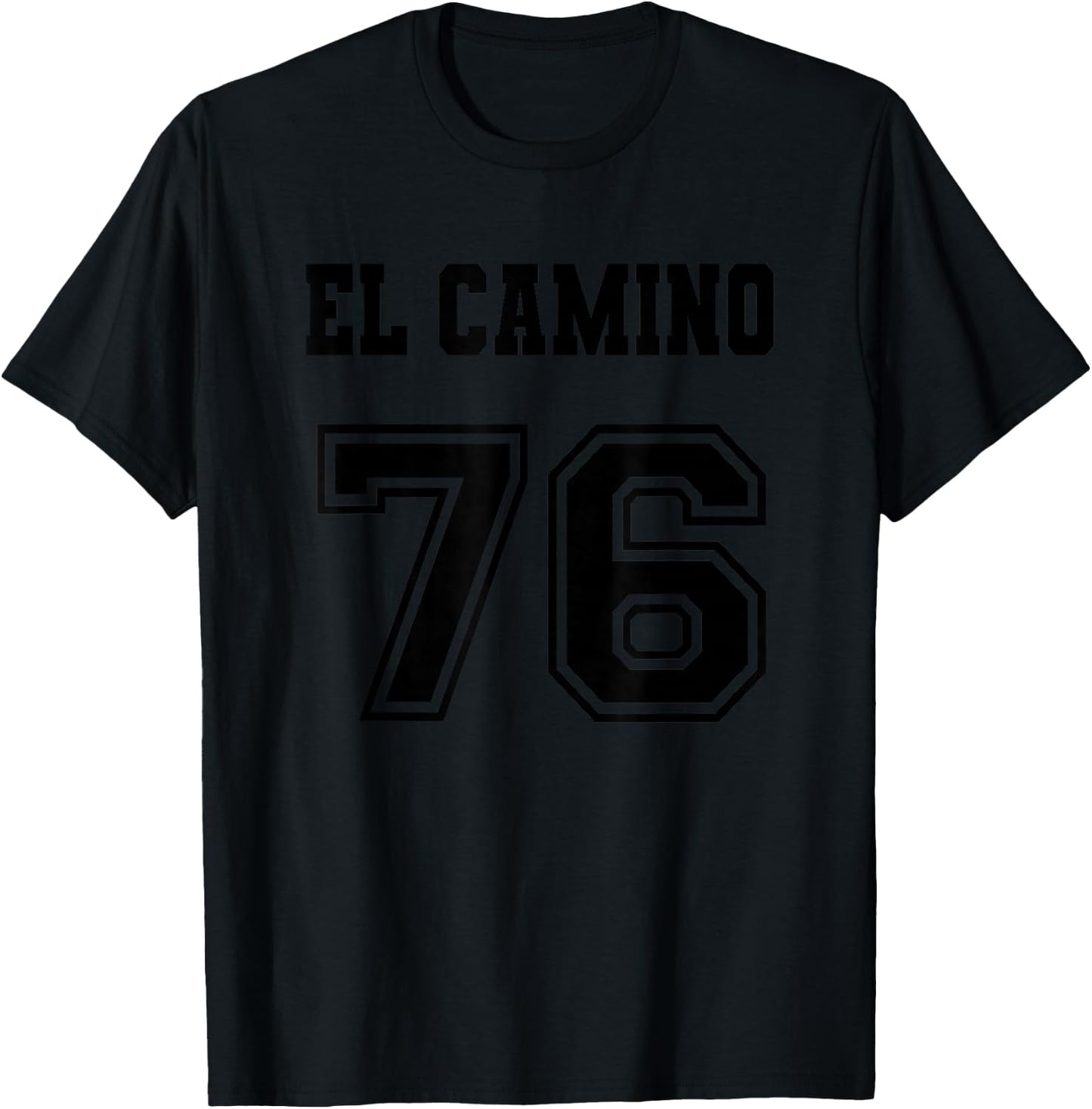 Jersey Style El Camino 76 1976 T-Shirt - T-Shirt | Black