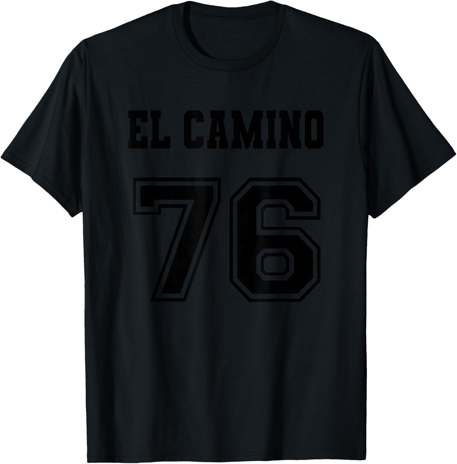 Jersey Style El Camino 76 1976 T-Shirt - T-Shirt | Black