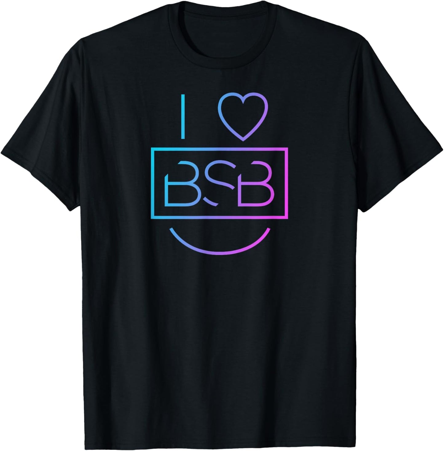 Backstreet Boys - I Heart BSB T-Shirt - T-Shirt | Black