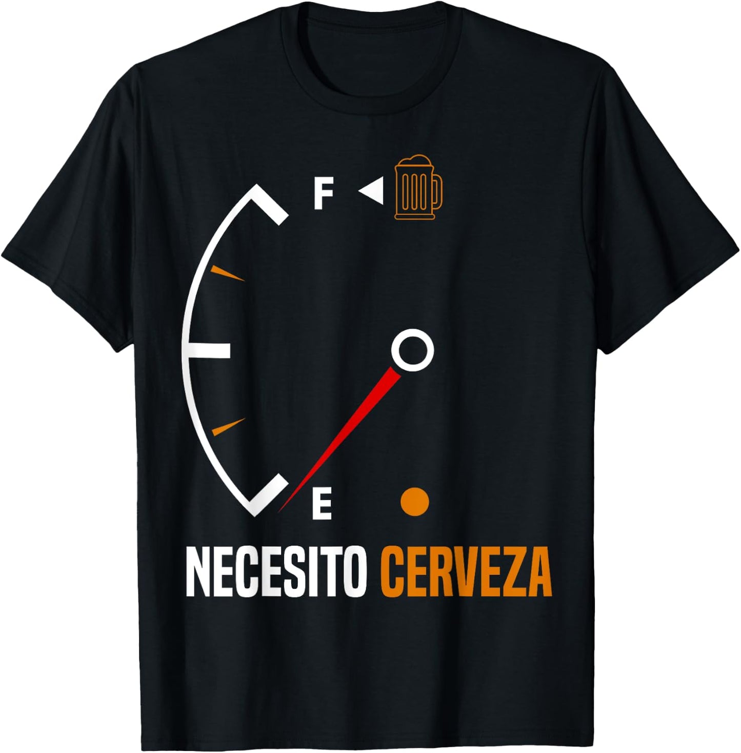Mexican beer necesito cerveza cool & funny sayings T-Shirt - T-Shirt | Black