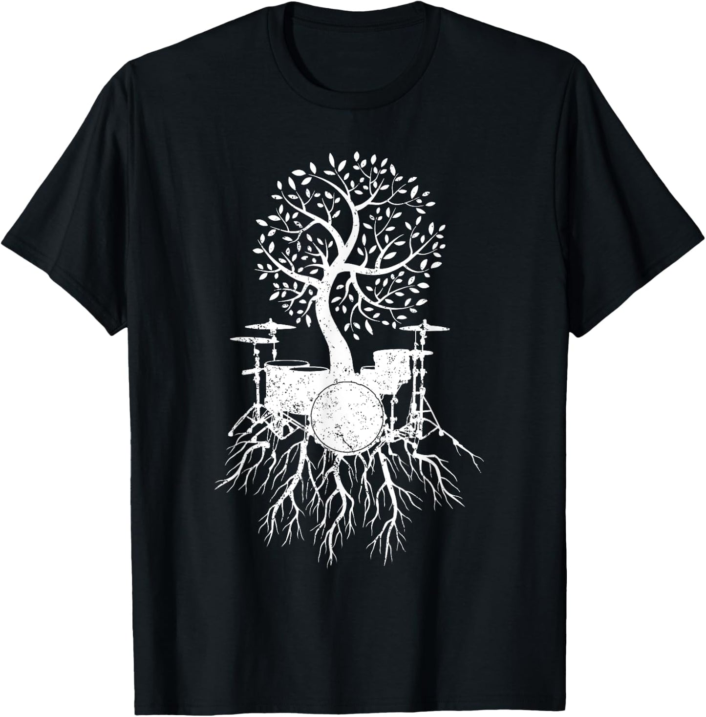 Cool Drum Gift Women Kids Drummer Musician Drumming T-Shirt - T-Shirt | Black