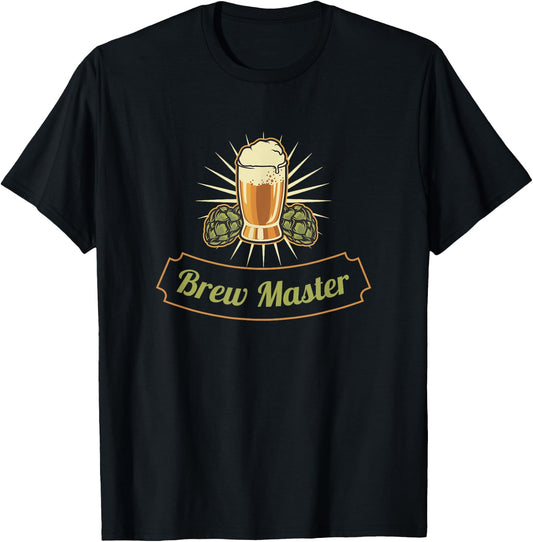 Brew Master Craft Beer T-Shirt - T-Shirt | Black