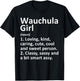 WAUCHULA GIRL FL FLORIDA Funny City Home Roots Gift T-Shirt - T-Shirt | Black