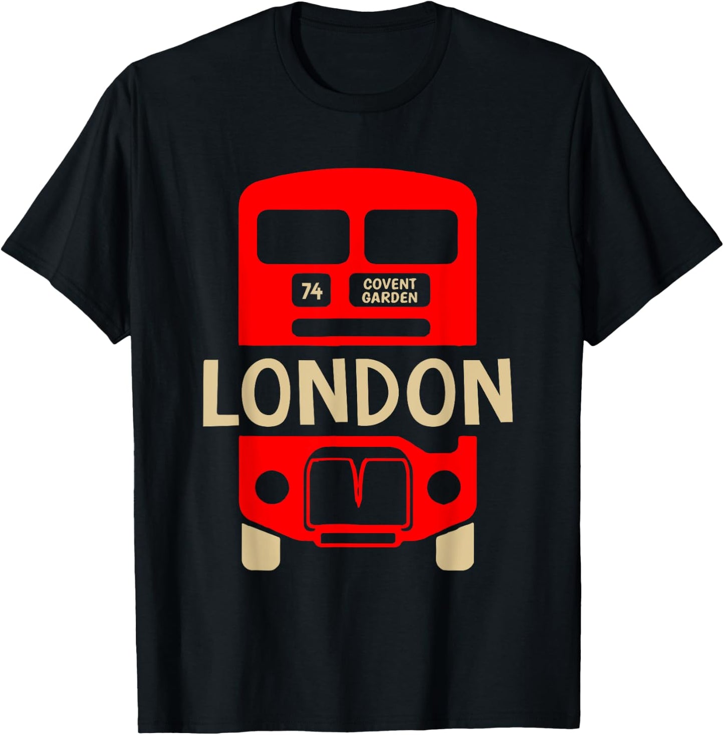 London Souvenir - London Bus Double Decker Bus Driver T-Shirt - T-Shirt | Black