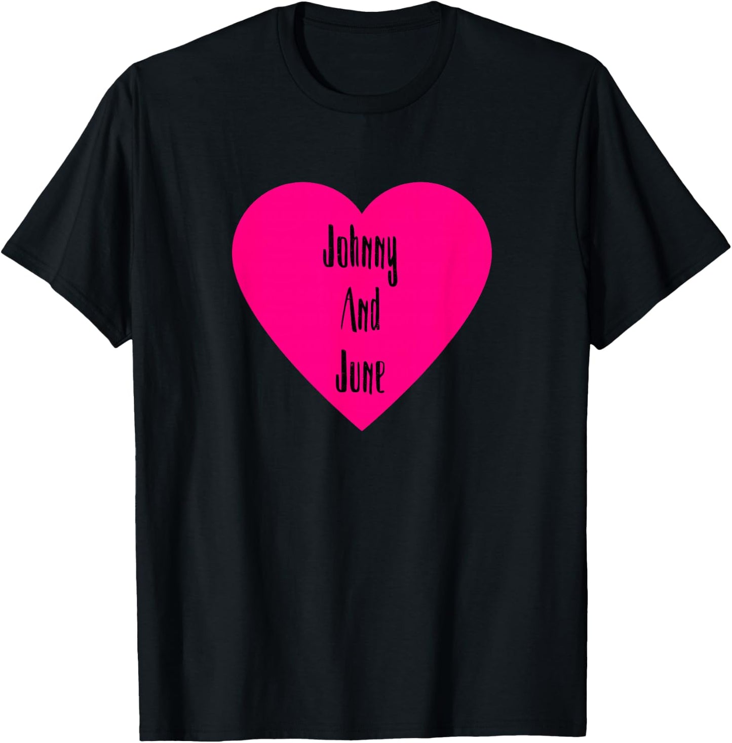 Johnny And June Ladies T-Shirt - T-Shirt | Black