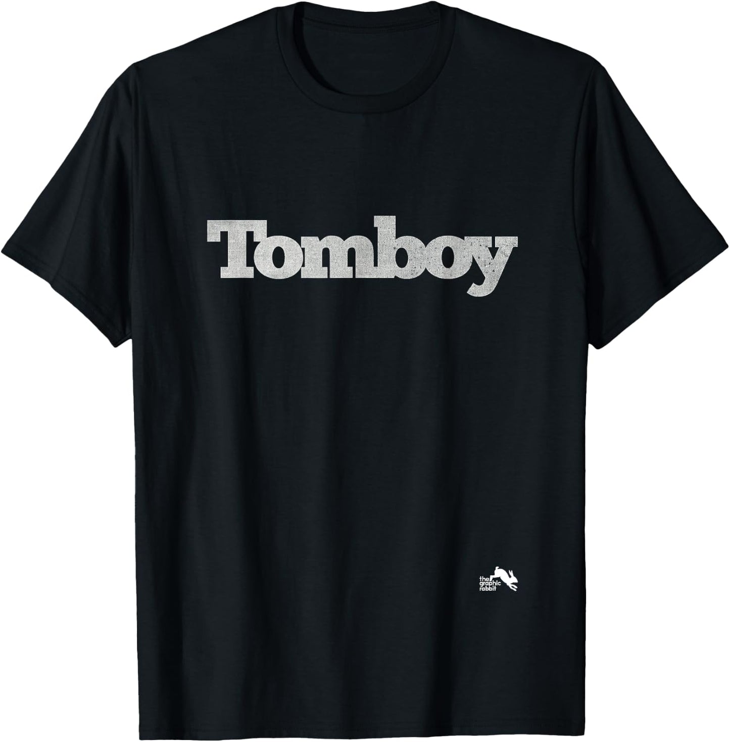 Tomboy for Girls that Like Boy Stuff T-Shirt - T-Shirt | Black