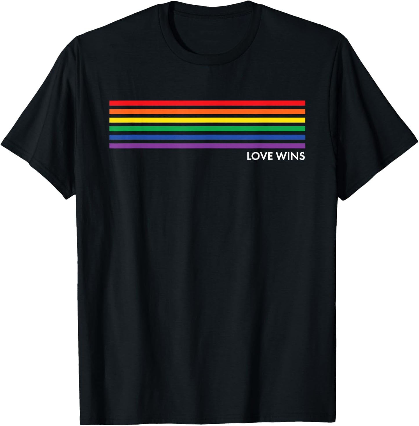 Gay Pride Rainbow Equality Gift Small T-Shirt - T-Shirt | Black