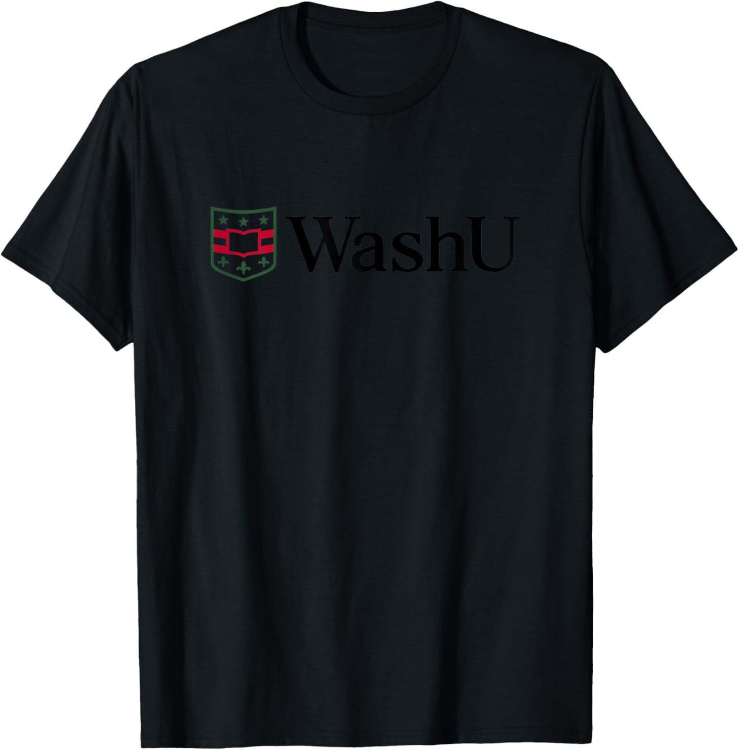 WashU Women's Icon Logo | Washington University in St. Louis T-Shirt - T-Shirt | Black