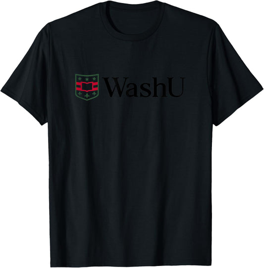 WashU Women's Icon Logo | Washington University in St. Louis T-Shirt - T-Shirt | Black