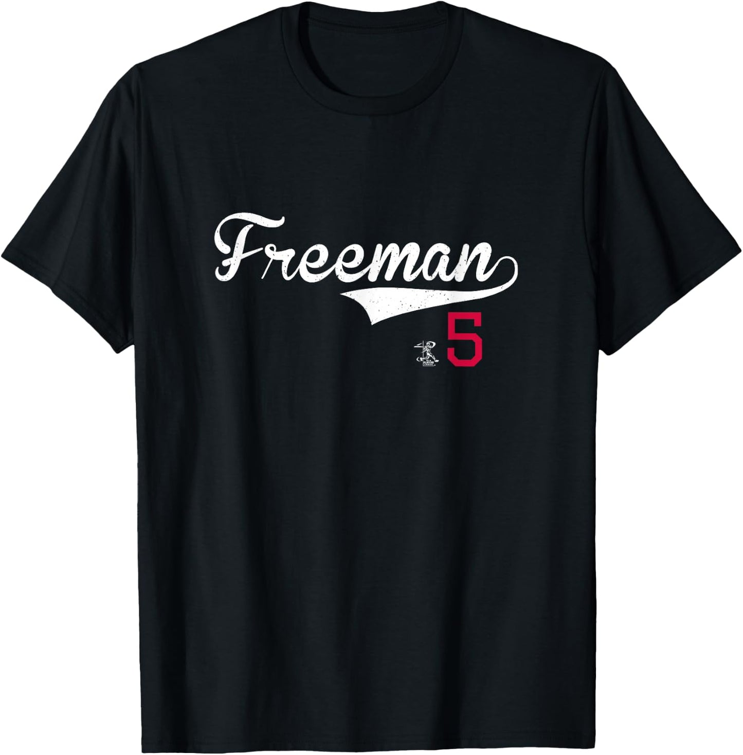 Freddie Freeman Vintage Gameday Los Angeles Baseball MLBPA T-Shirt - T-Shirt | Black