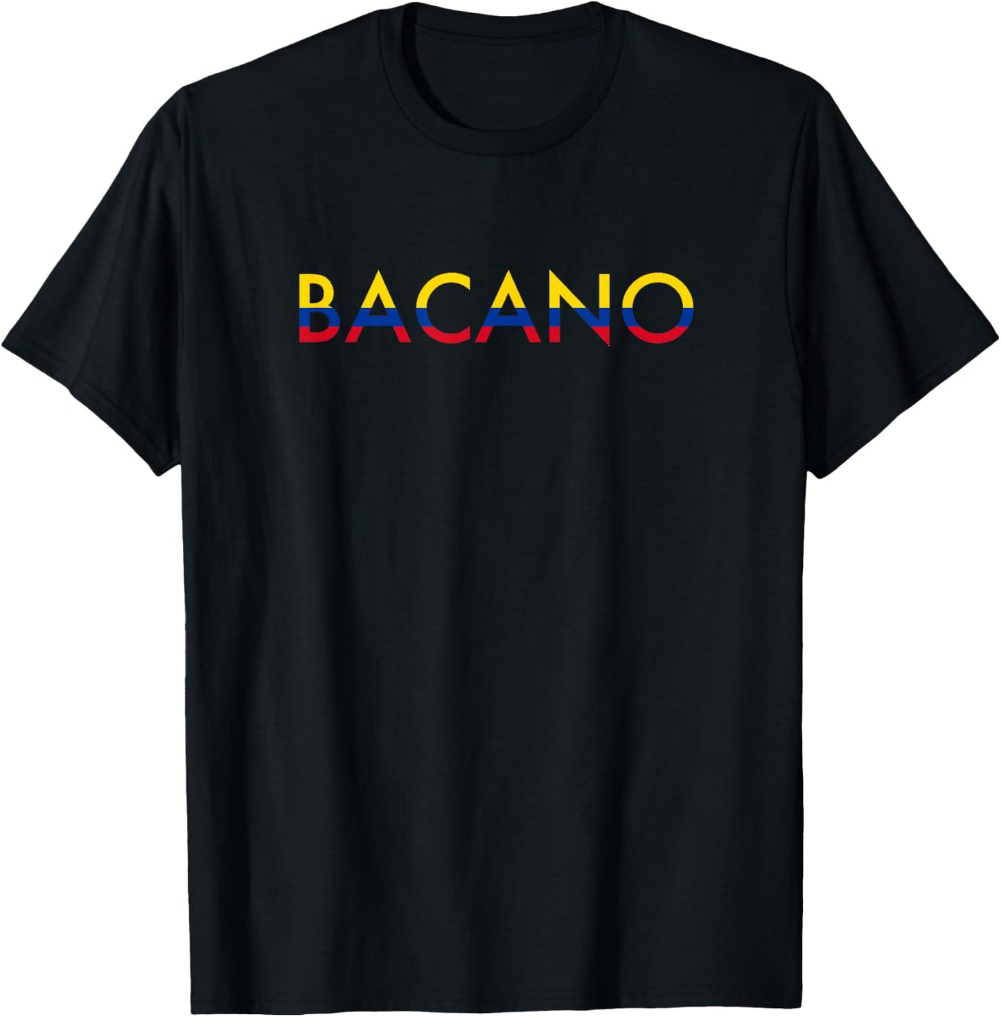Bacano Colombia Colombian Slang T-Shirt - T-Shirt | Black