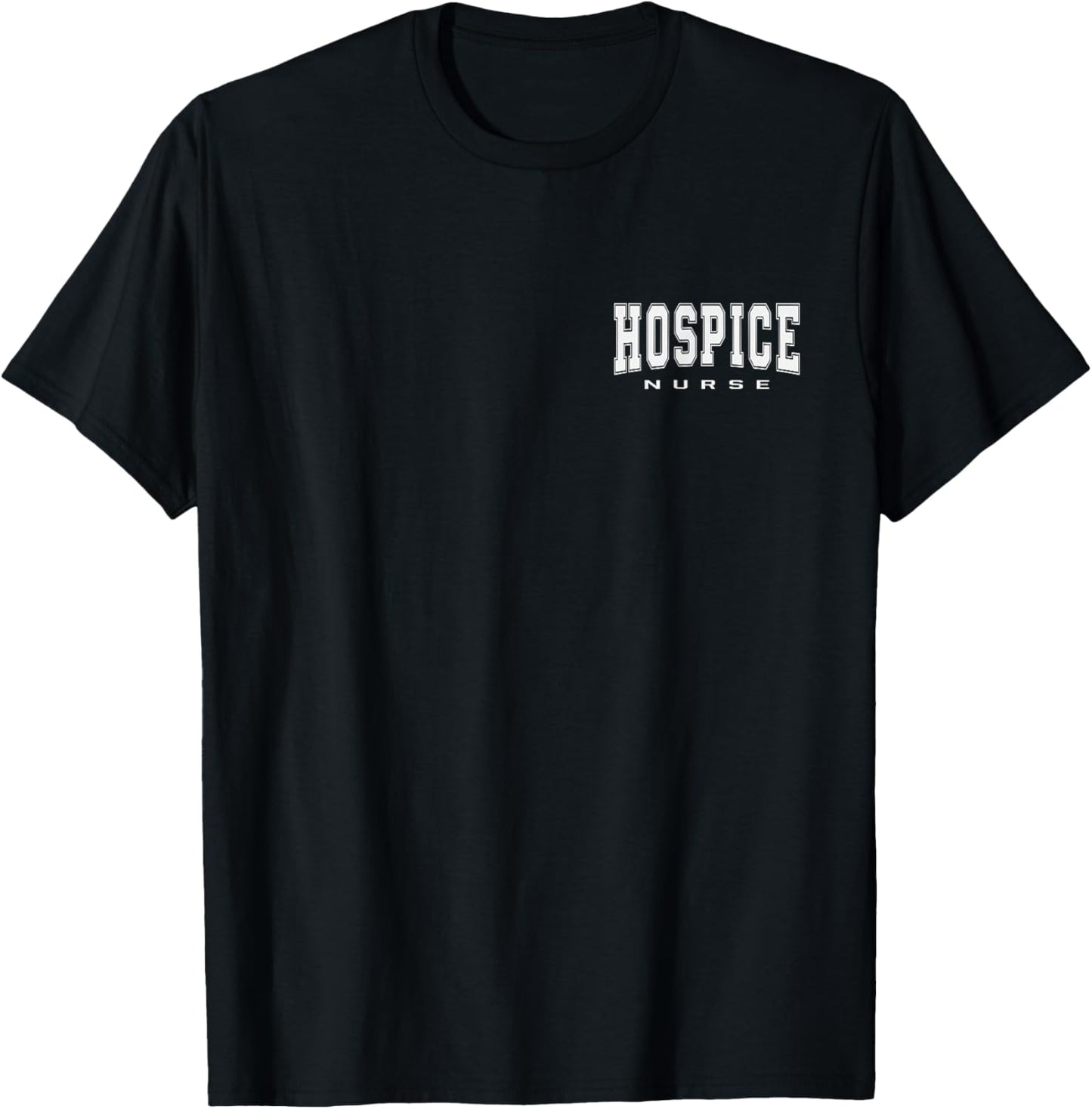 Vintage Hospice Nurse Doctor Graduation Medical Nursing RN T-Shirt - T-Shirt | Black