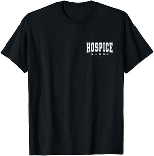 Vintage Hospice Nurse Doctor Graduation Medical Nursing RN T-Shirt - T-Shirt | Black