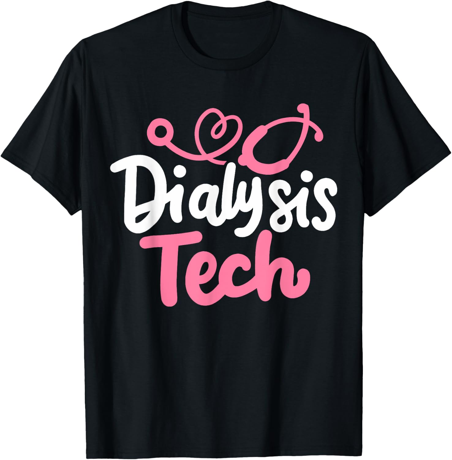 Dialysis Tech Technician T-Shirt - T-Shirt | Black