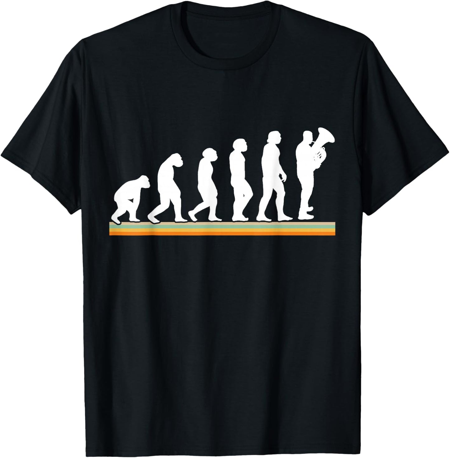 Evolution Tubist Tuba T-Shirt - T-Shirt | Black