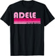 ADELE Name Personalized Retro Vintage 80s 90s Birthday T-Shirt - T-Shirt | Black