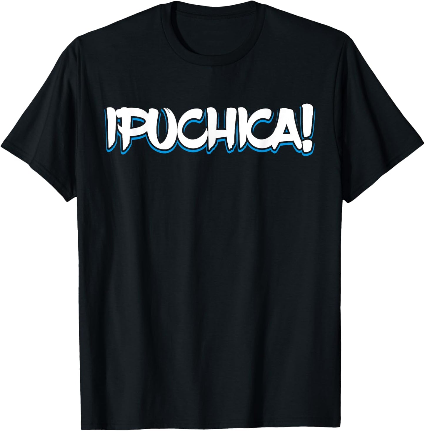 Puchica! El Salvador Spanish Slang El Salvadorian Heritage T-Shirt - T-Shirt | Black