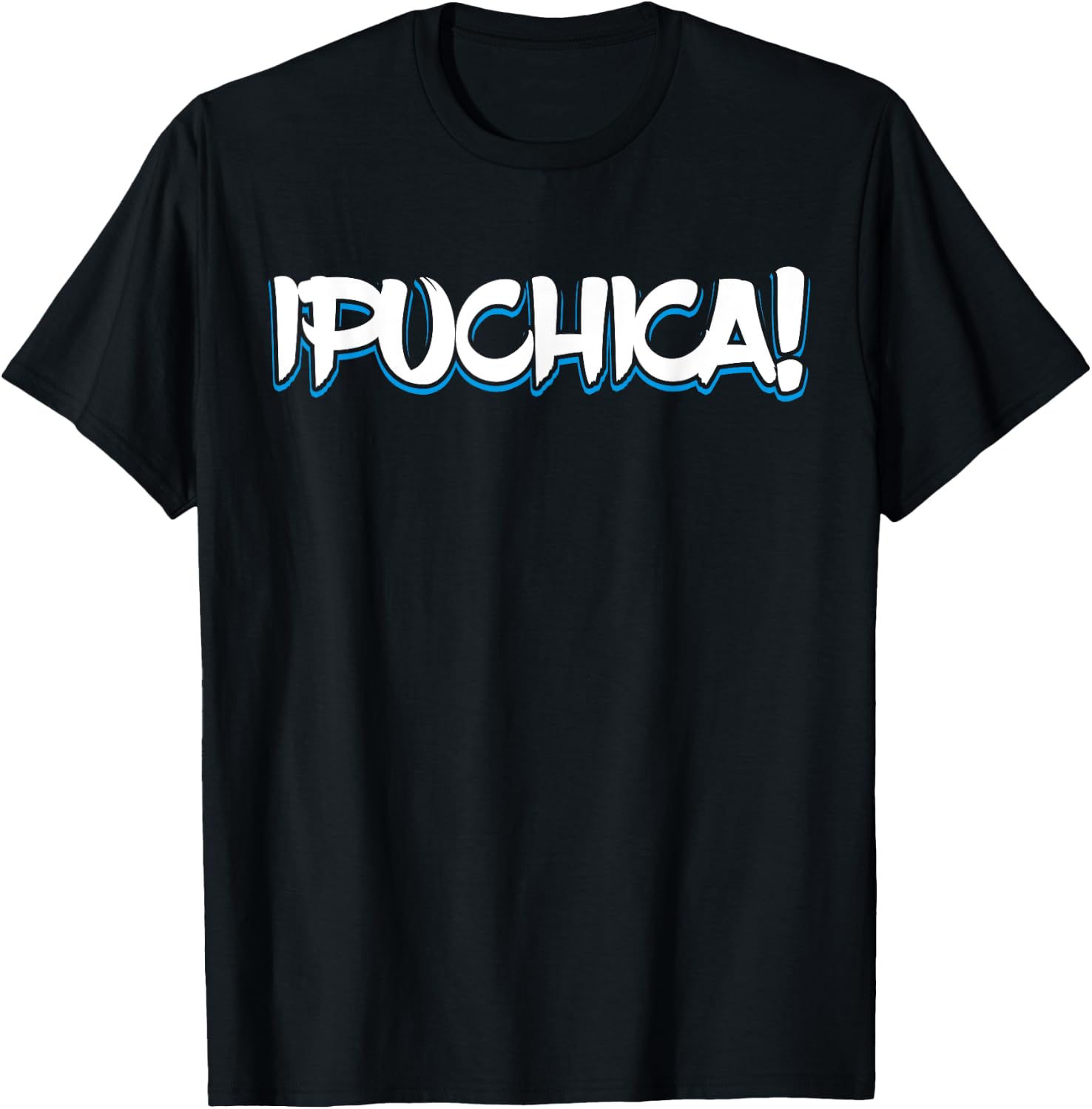 Puchica! El Salvador Spanish Slang El Salvadorian Heritage T-Shirt - T-Shirt | Black