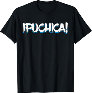 Puchica! El Salvador Spanish Slang El Salvadorian Heritage T-Shirt - T-Shirt | Black