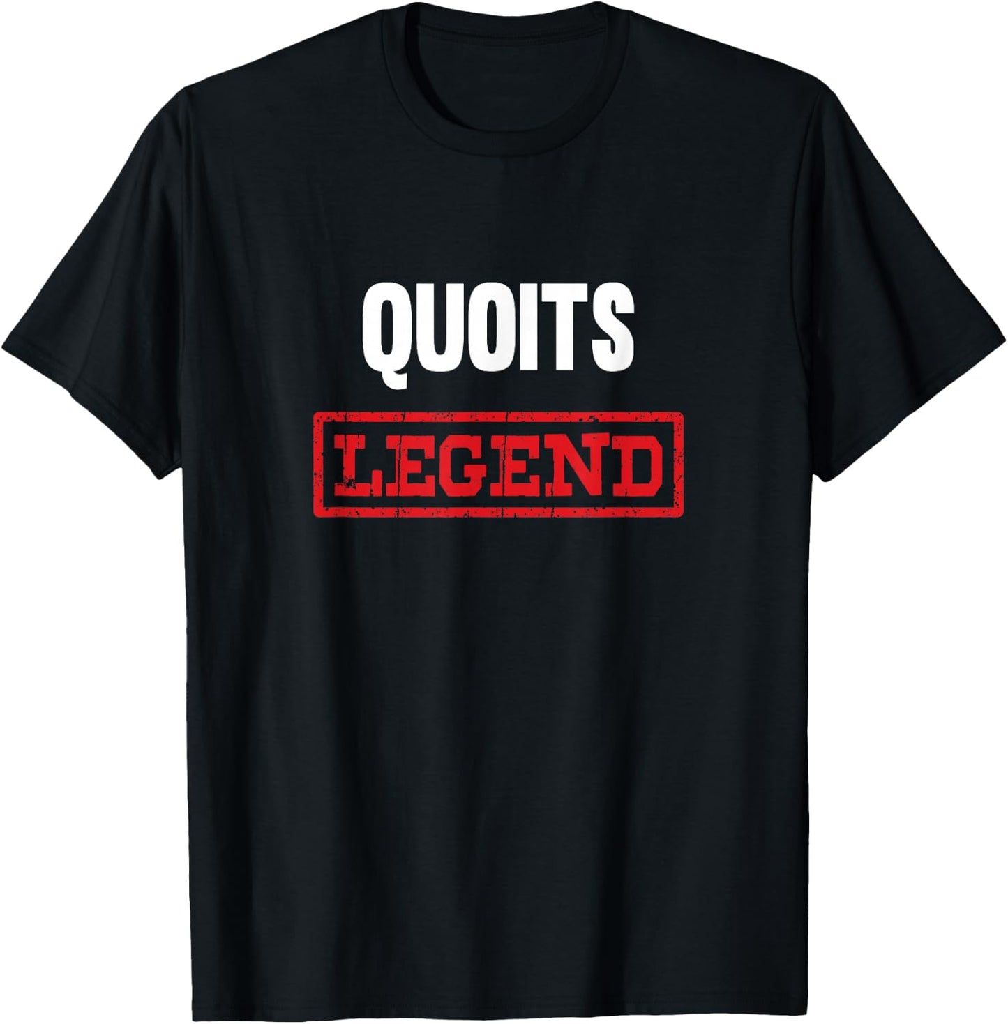 Quoits Legend Quoit Athletics T-Shirt - T-Shirt | Black