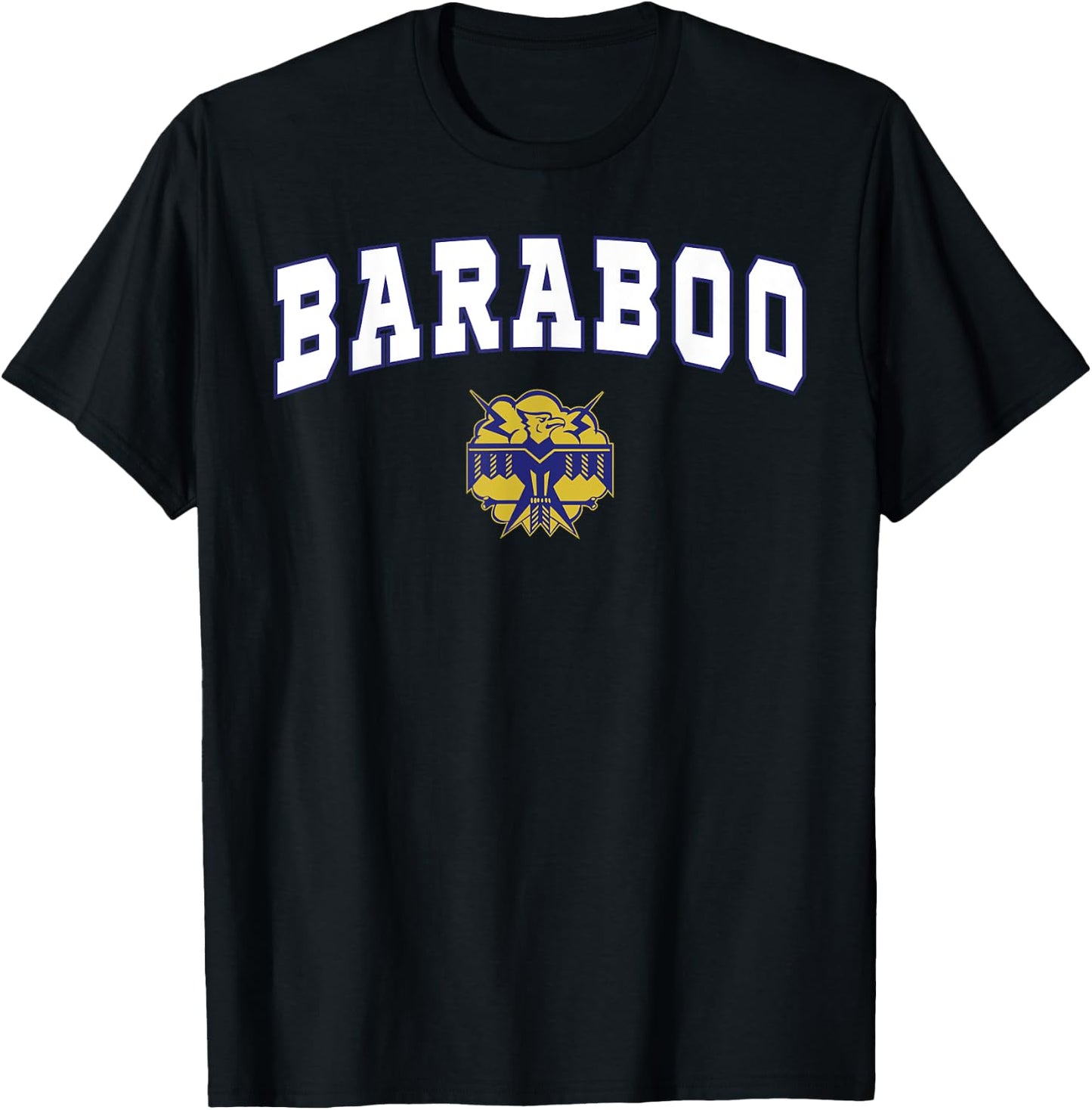 Baraboo High School Thunderbirds T-Shirt - T-Shirt | Black