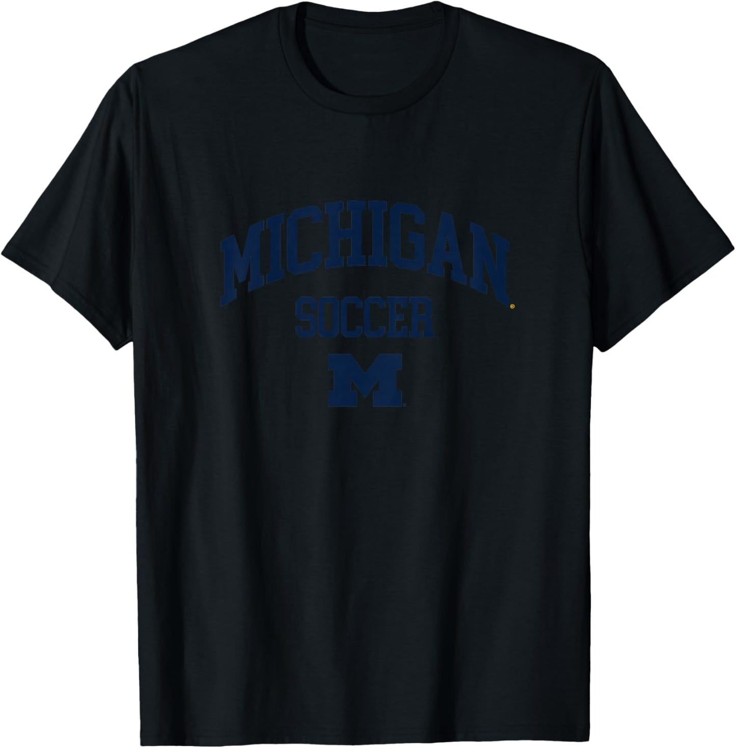 Kids University of Michigan Wolverines U of M Soccer T-Shirt - T-Shirt | Black
