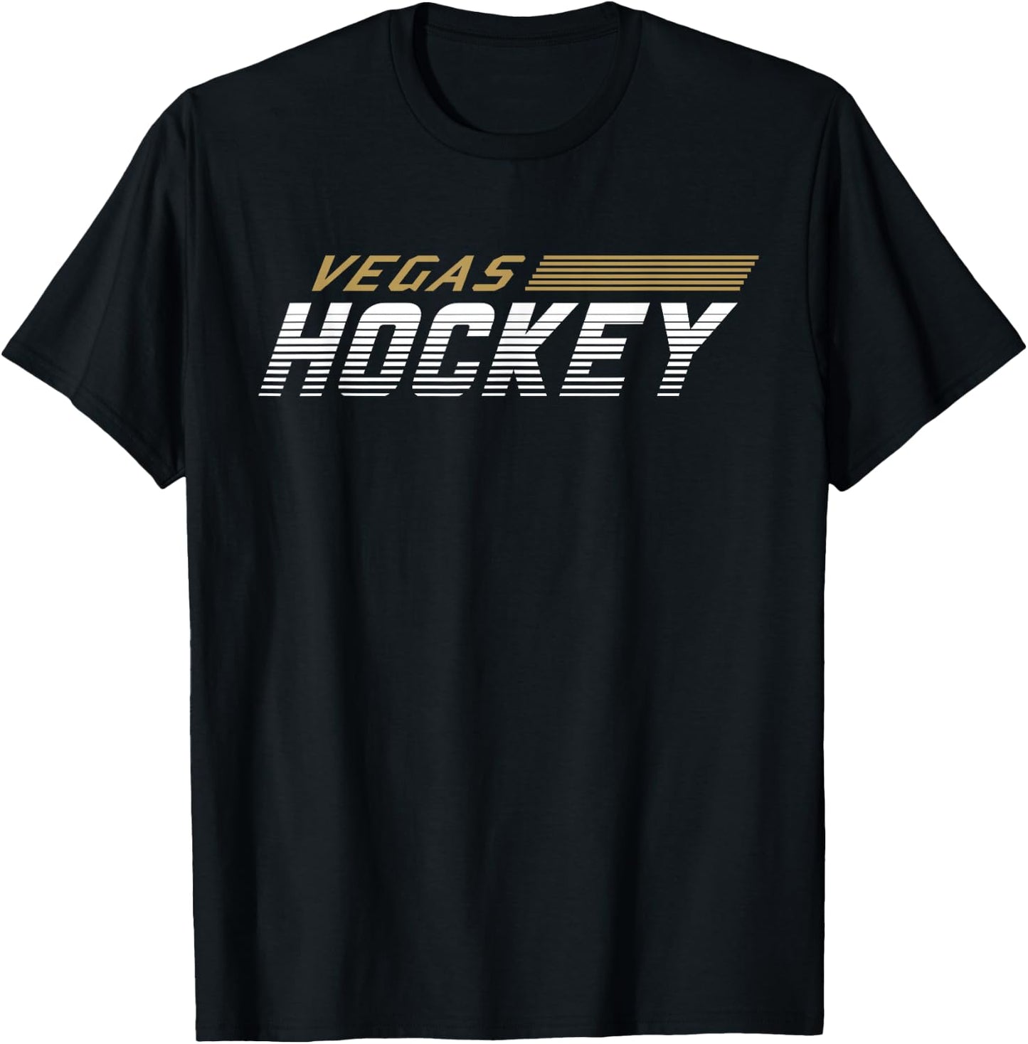 Vegas Hockey | Blades of Steel Gameday Fan Gear T-Shirt - T-Shirt | Black