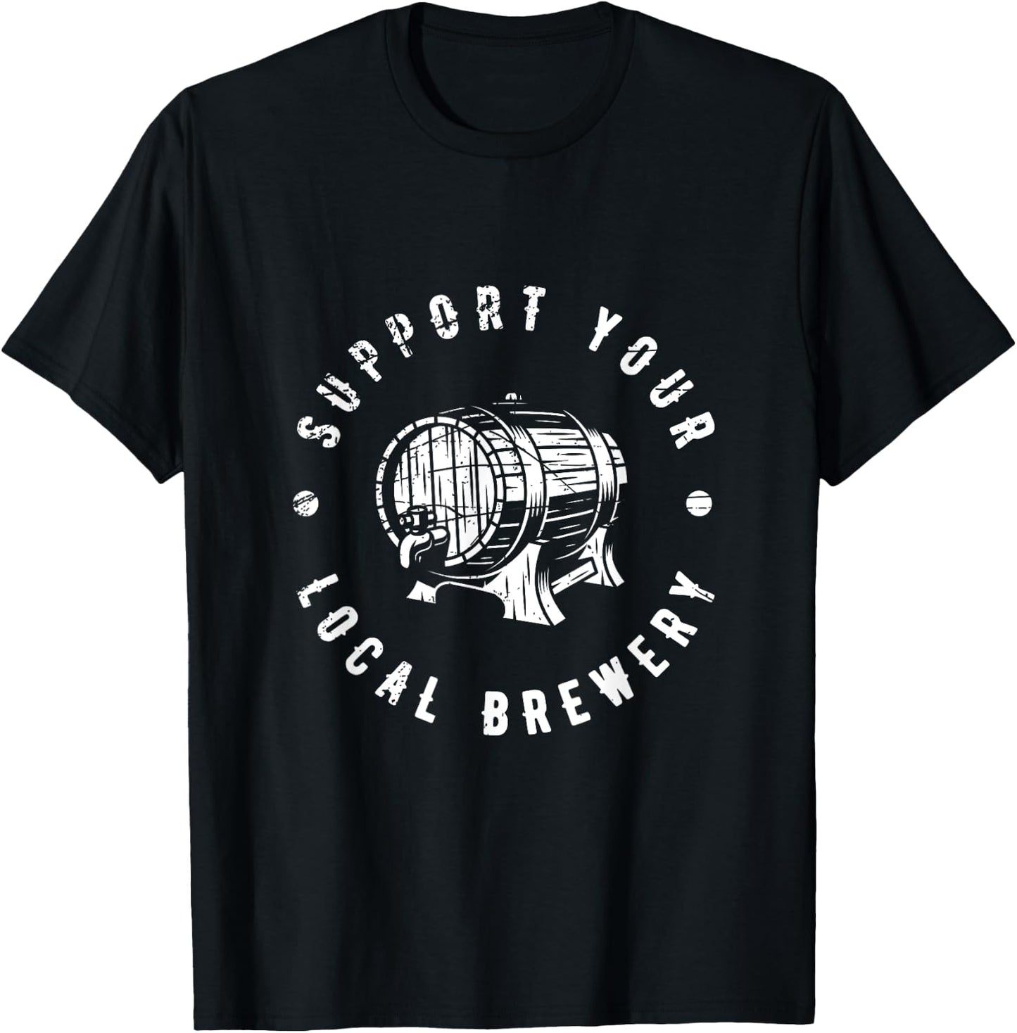 Brewery Craft Beer T-Shirt - T-Shirt | Black