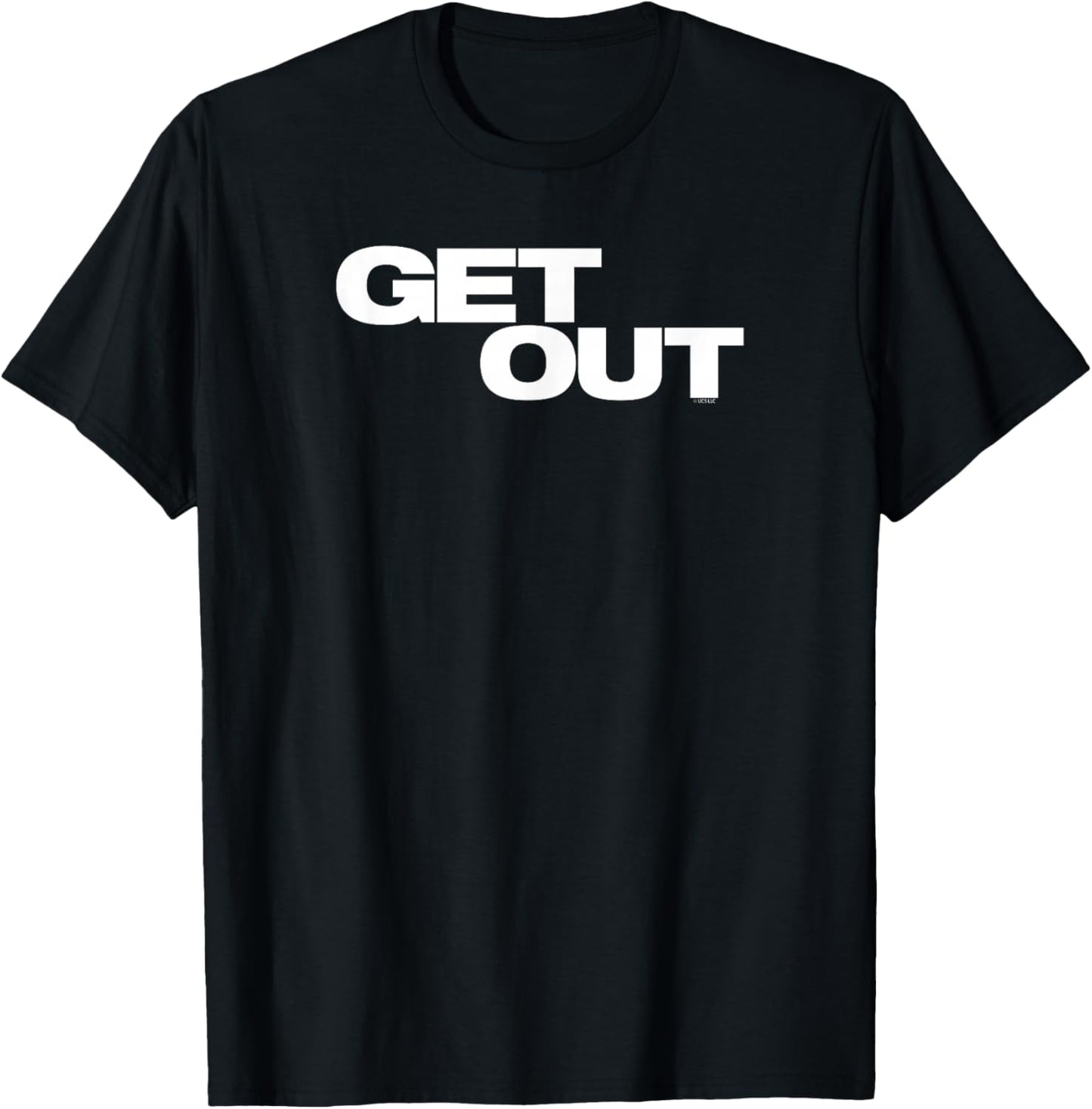 Get Out Official Movie - -Adults, Black, Small T-Shirt - T-Shirt | Black