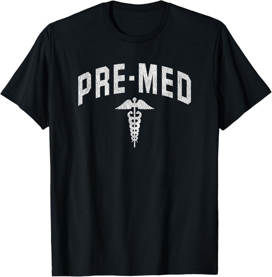Pre-Med Student Gift Pre Medicine Future Doctor T-Shirt - T-Shirt | Black