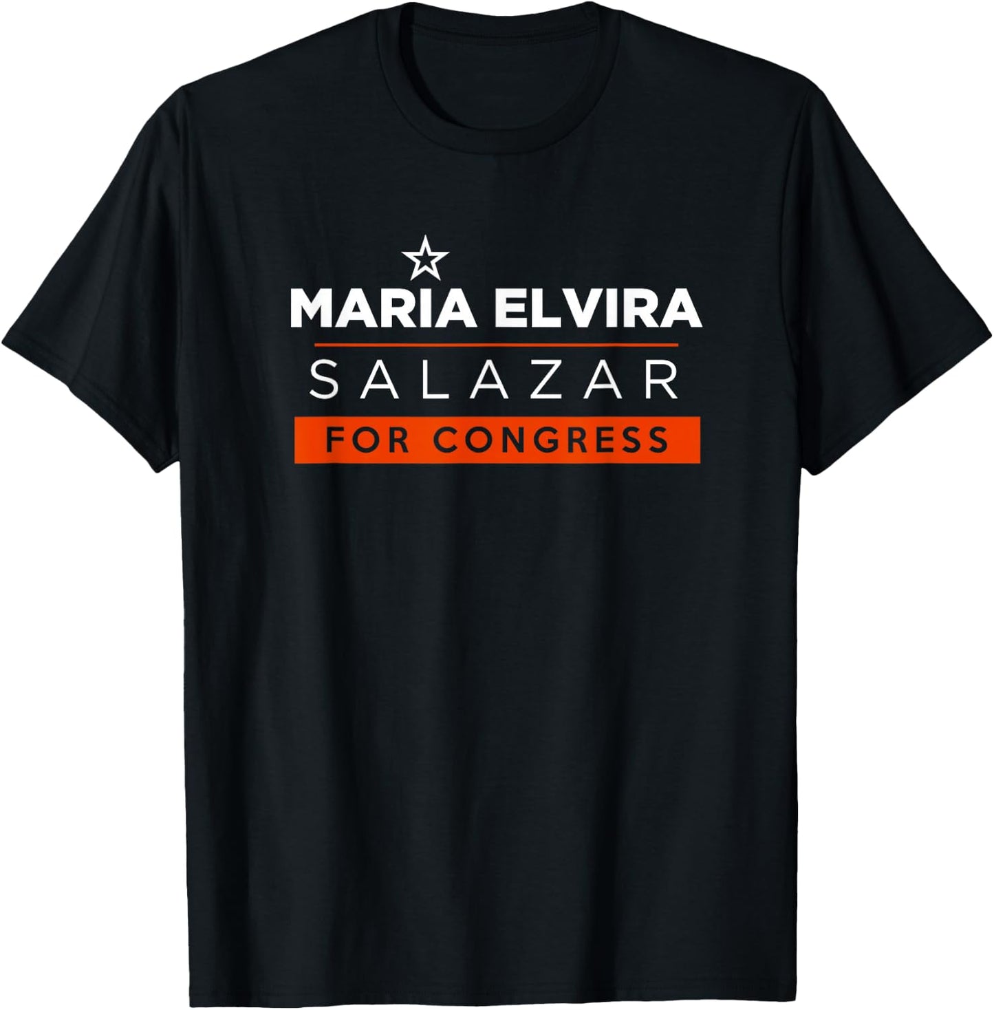 Maria Elvira Salazar 2026 for Congress Florida FL27 T-Shirt - T-Shirt | Black