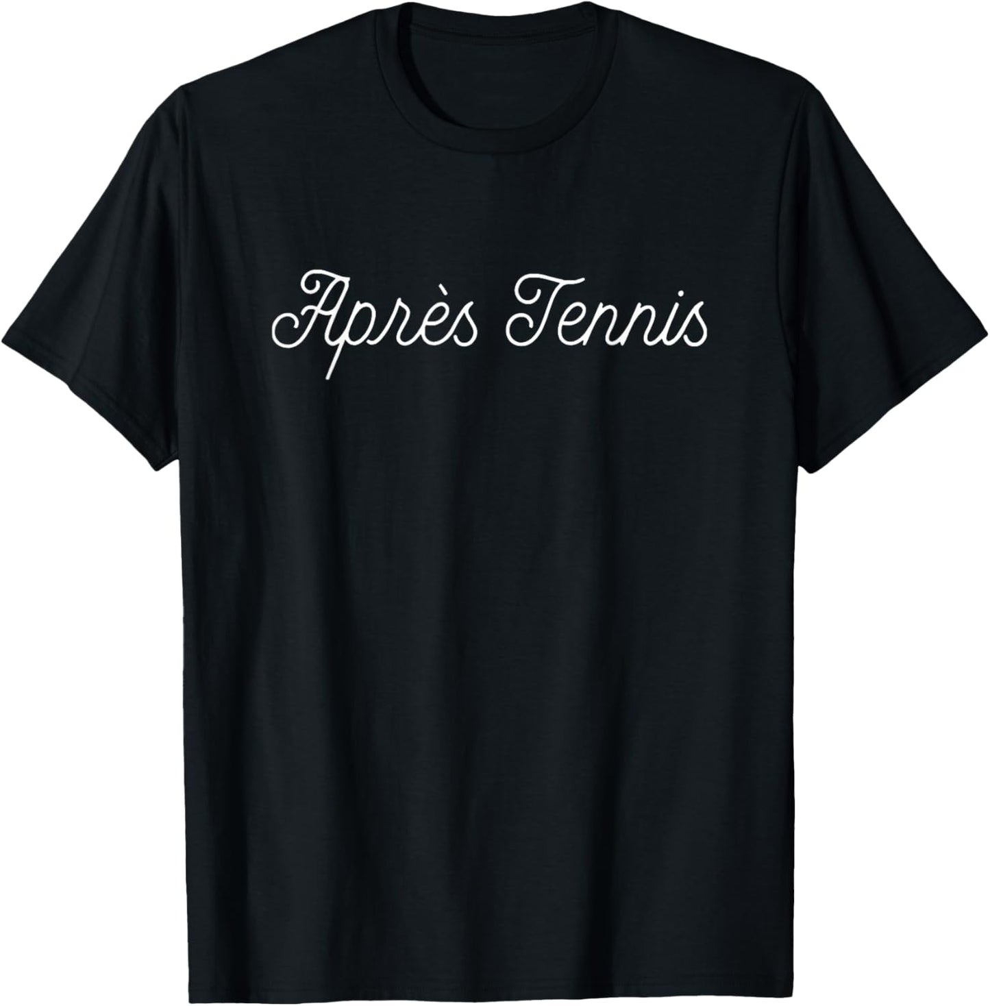 Apres Tennis Après Tennis T-Shirt - T-Shirt | Black