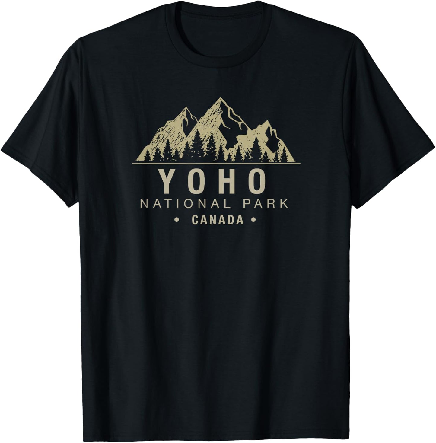 Yoho National Park T-Shirt - T-Shirt | Black