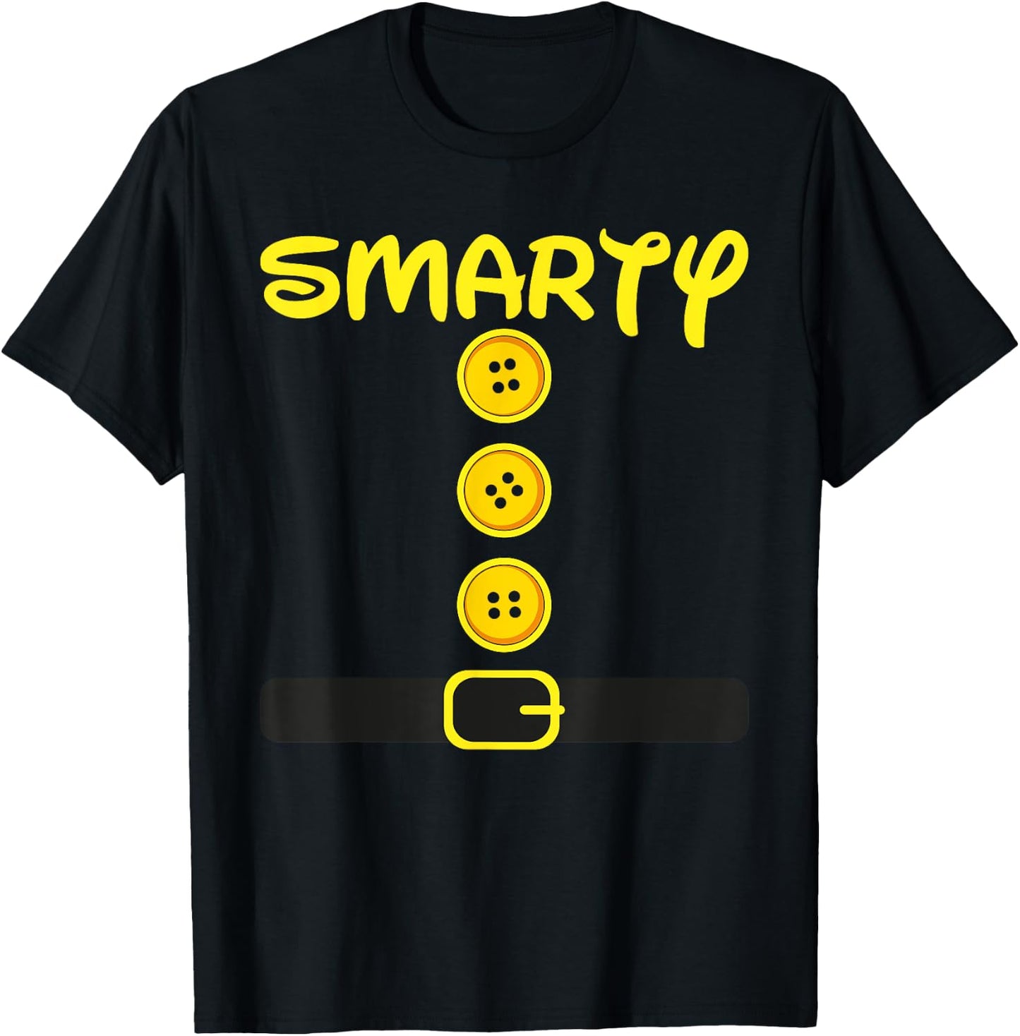 Smarty Dwarf Halloween Family Group Color Matching Costume T-Shirt - T-Shirt | Black